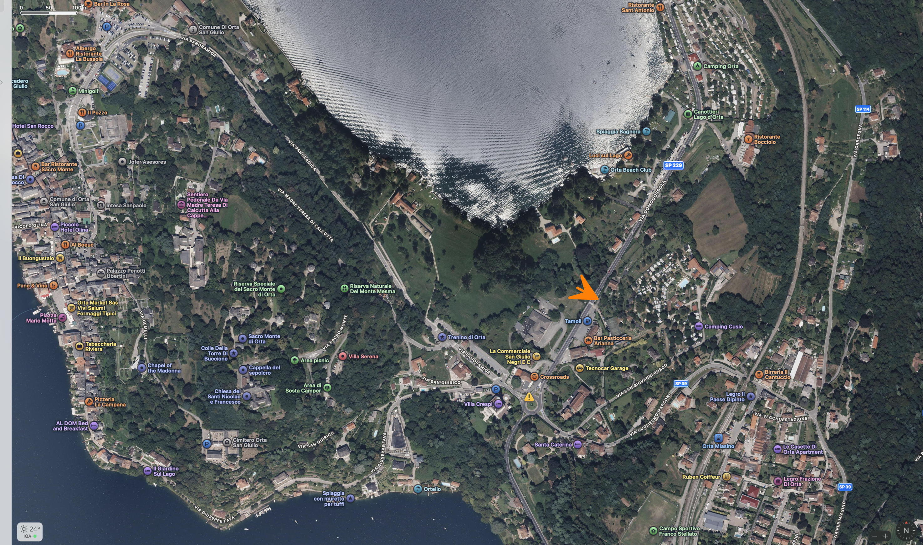 4 - Orta San Giulio   Terreno edificabile esclusivo - 1.500 mq. Per la costruzione di una villa, in posizione strategica. Orta San Giulio
